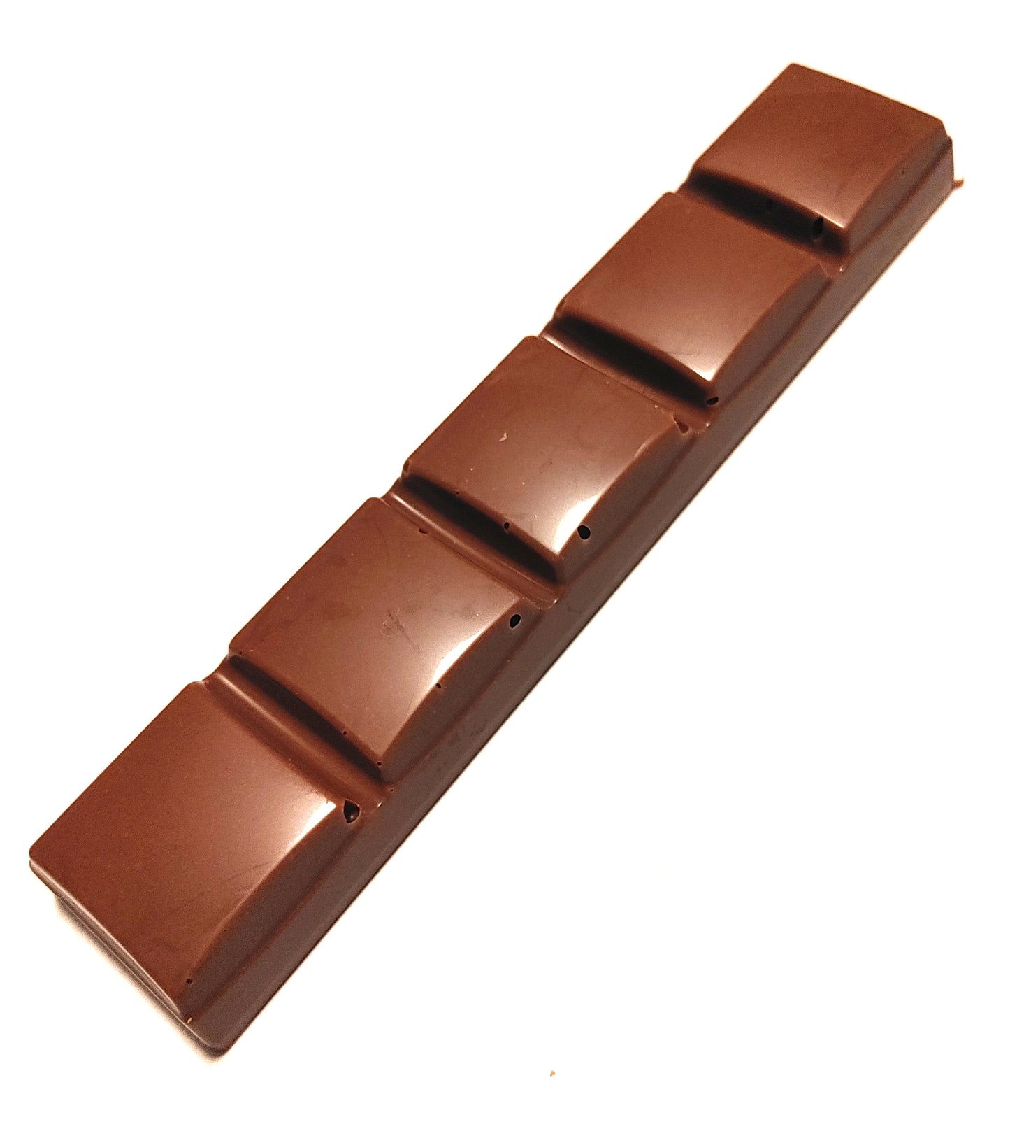 Barre garnie au caramel